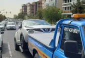 ظرفیت حمل خودرو با جرثقیل در فومن