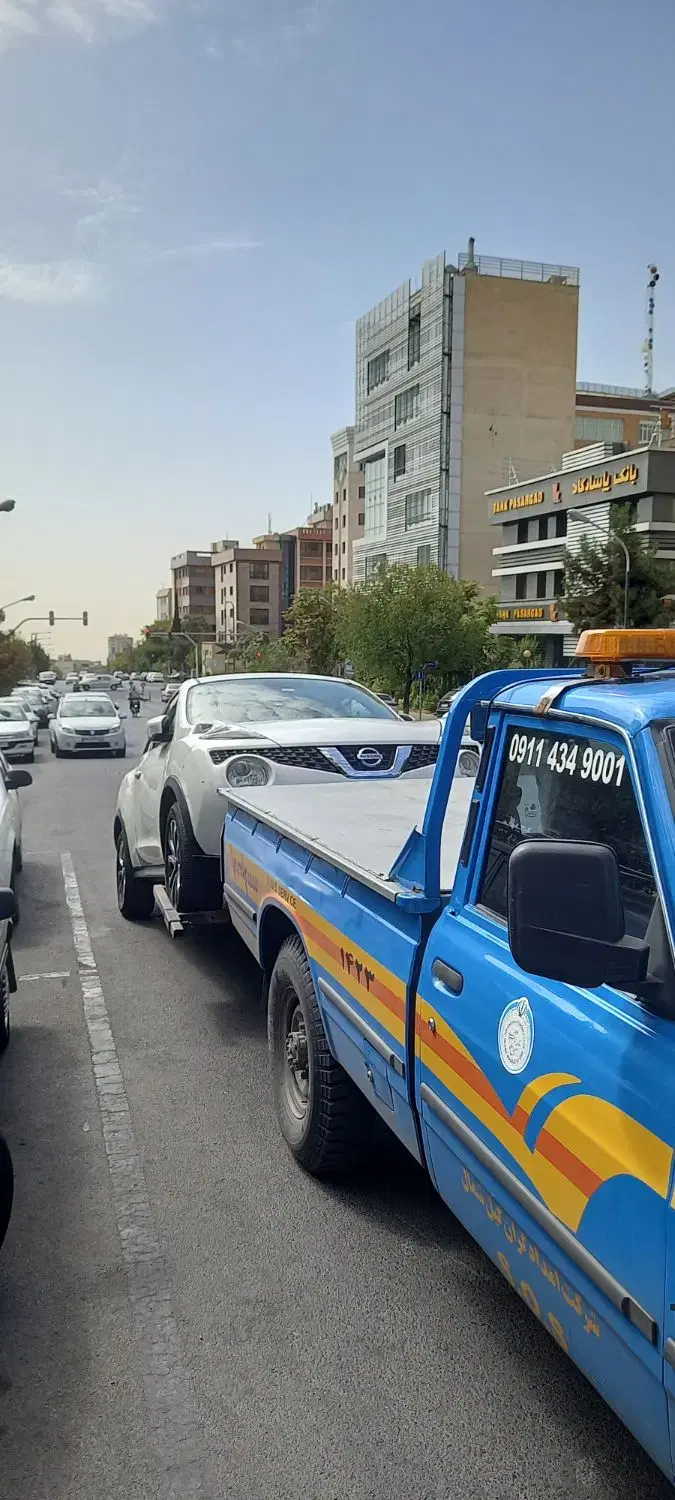 ظرفیت حمل خودرو با جرثقیل در فومن