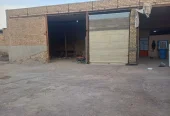 ظرفیت خالی اجاره انبار یا کارگاه صنعتی ۱۰۰۰ متری در جاده معدن قم