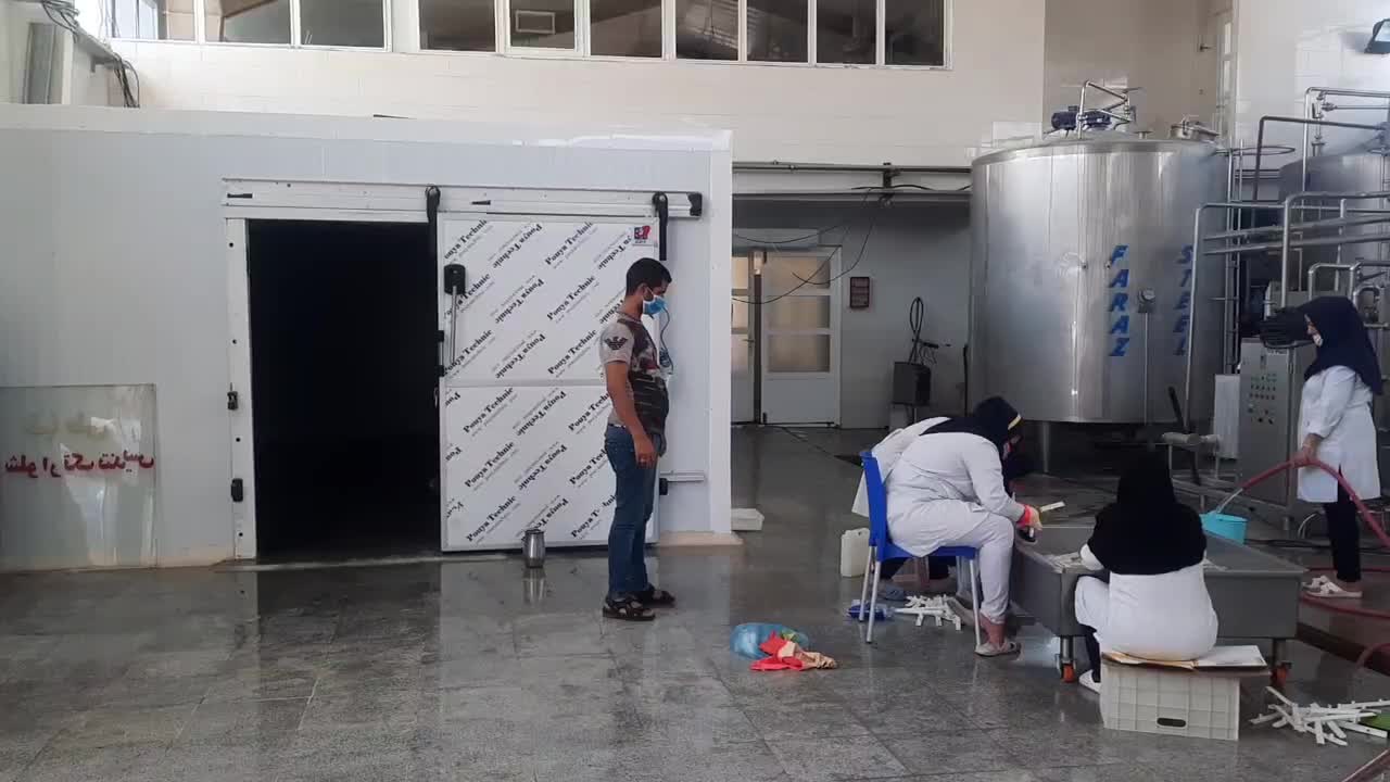 ظرفیت خالی خط کامل تولید پنیر پیتزا با نصب و راه‌اندازی