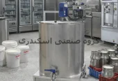 ظرفیت خالی  خط تولید مایه بستنی با ظرفیت ۱۰۰ تا ۵۰۰ لیتر