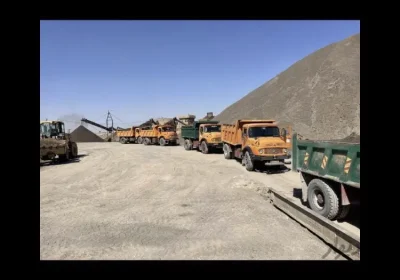 درخواست کامیون ده‌چرخ برای حمل داخلی معدن