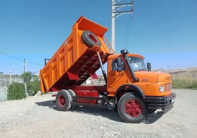 درخواست کامیون کمپرسی برای حمل بار معدن