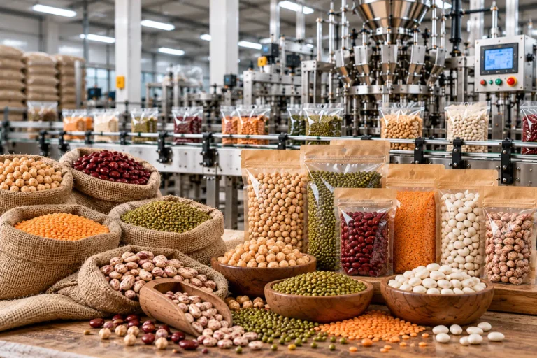 ظرفیت خالی پذیرش سفارش بسته‌بندی حبوبات با برند شما