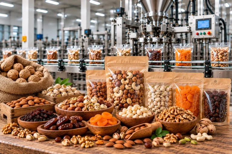 ظرفیت خالی بسته‌بندی آجیل و خشکبار