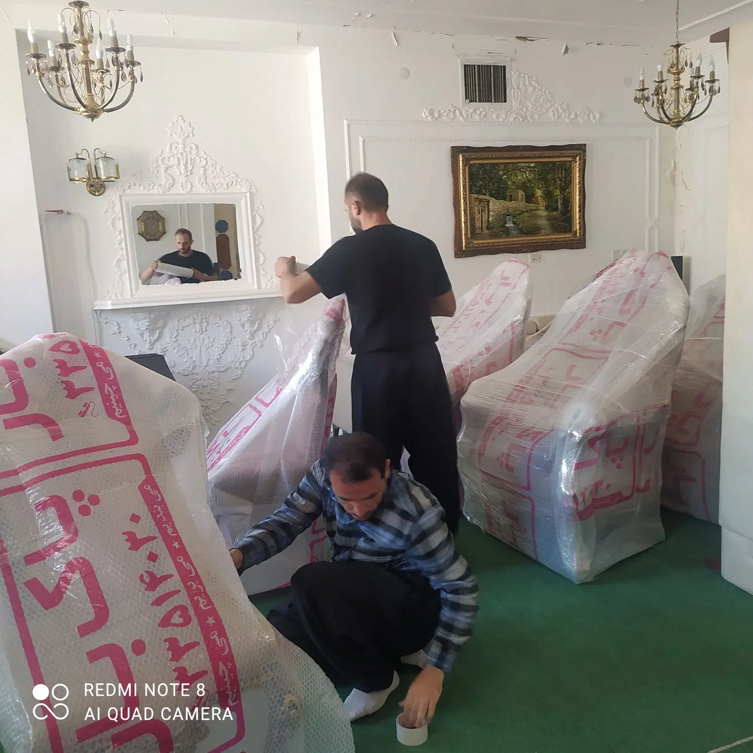 خدمات حمل‌ونقل و بسته‌بندی با کامیونت در سنندج