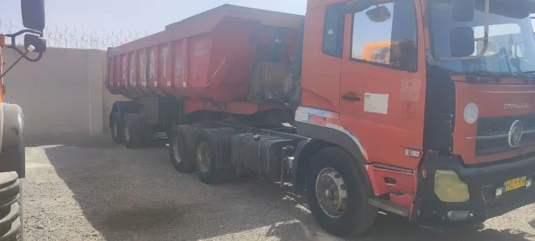 درخواست ظرفیت خالی تریلی برای حمل ماسه از تنگلشور به مشهد