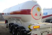درخواست ظرفیت خالی اجاره تانکر تریلی حمل گاز در تبریز
