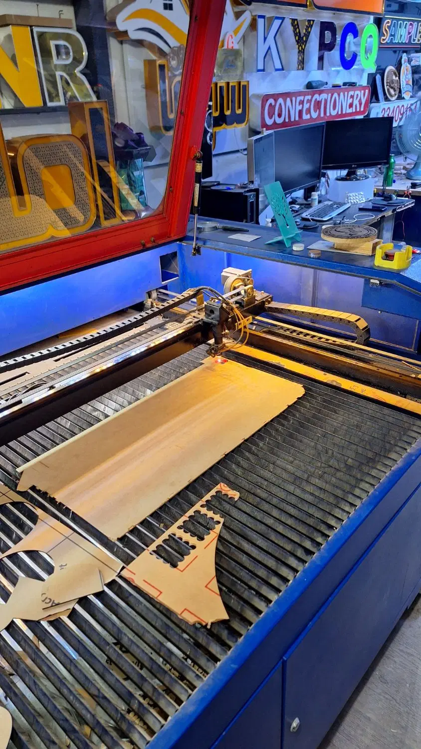 ظرفیت خالی خدمات برش لیزر و CNC؛ پذیرش سفارش