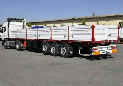 نیازمند تریلی لبهدار یا کمپرس برای حمل بار