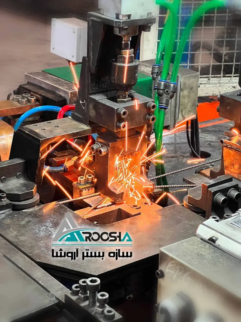 ظرفیت خالی  تولید میلگرد بستر با دو خط تمام‌اتوماتیک