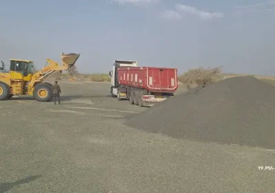 درخواست حمل سنگ‌آهن با تریلی یا کامیون کمپرسی