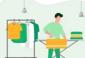 ظرفیت پذیرش سفارش اتوکاری و بسته‌بندی پوشاک
