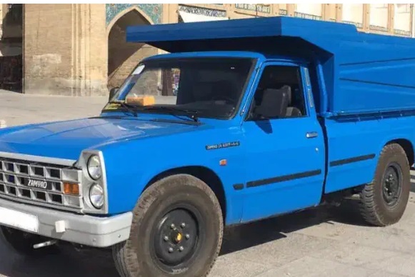 استخدام راننده نیسان وانت حمل بلوک