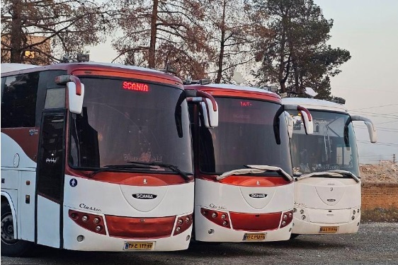 ظرفیت خالی اتوبوس اسکانیا .دربستی به تمام نقاط کشور